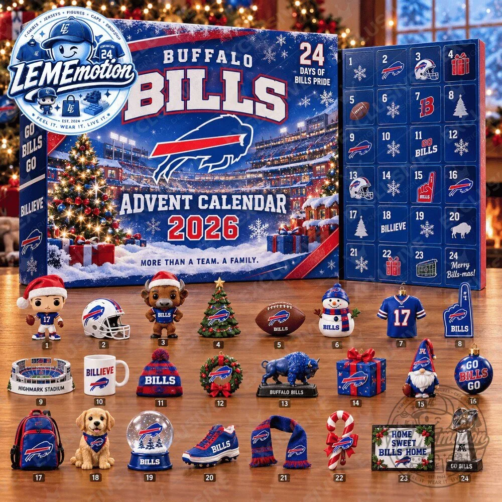 Buffalo Bills Advent Calendar 2026 Special Edition 6 Buffalo Bills Advent Calendar 2026 Special Edition