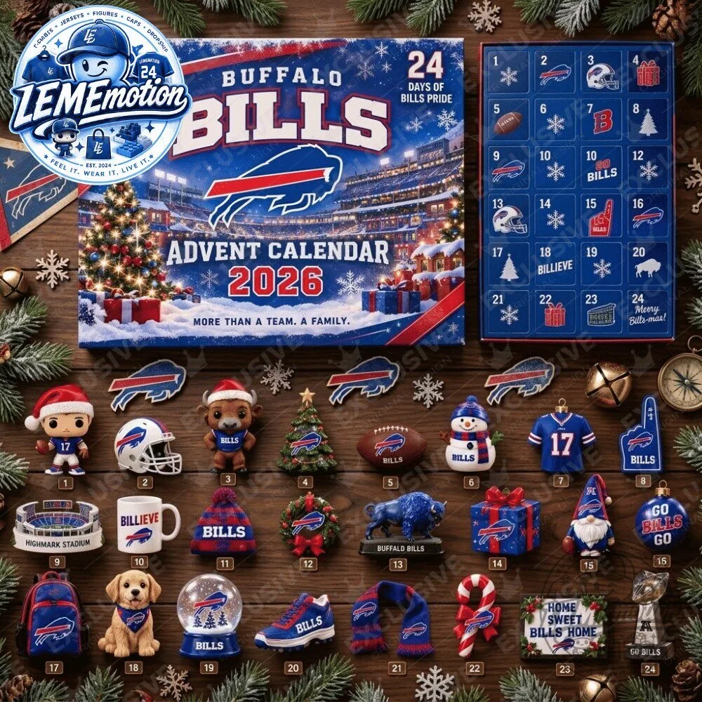 Buffalo Bills Advent Calendar 2026 Special Edition 7 Buffalo Bills Advent Calendar 2026 Special Edition