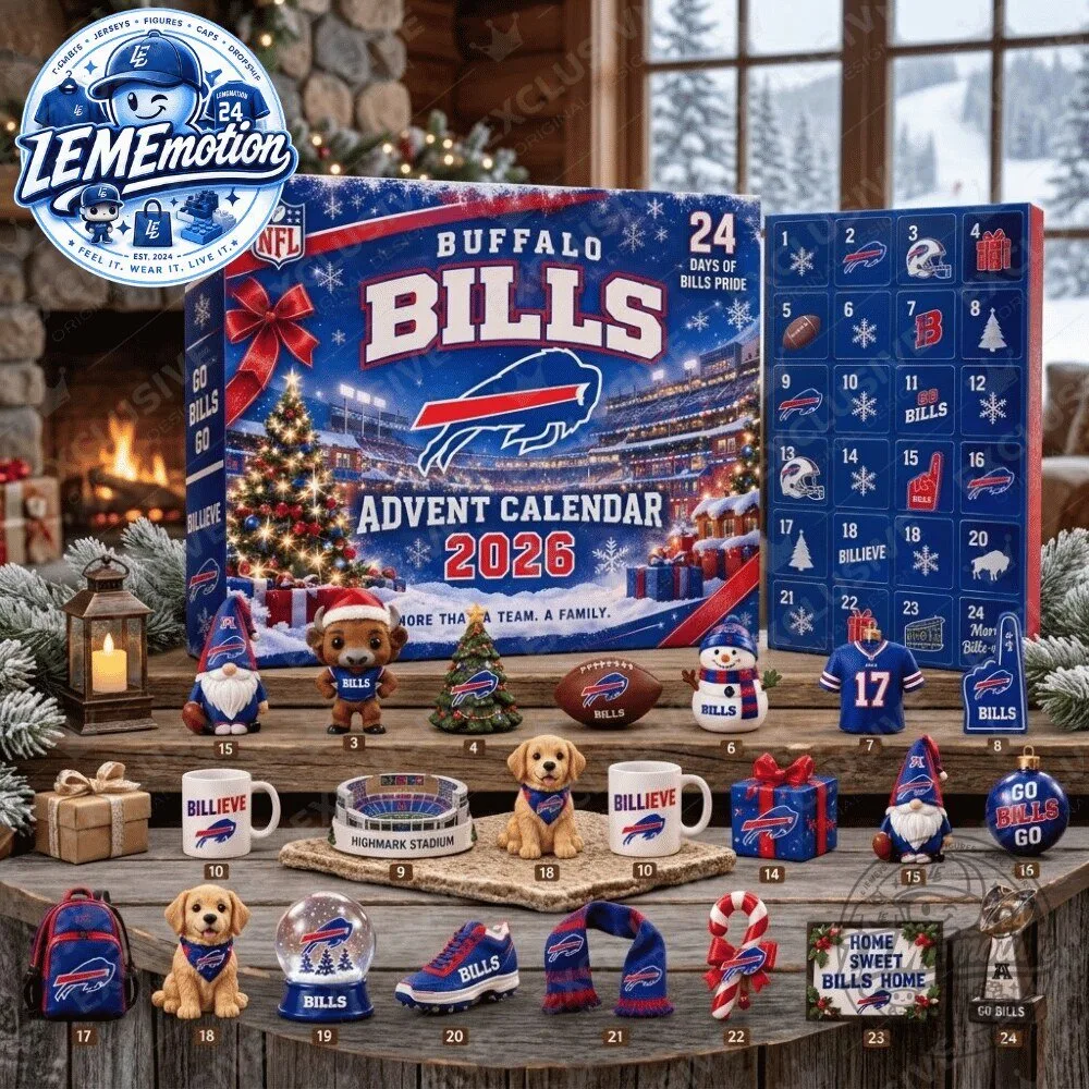 Buffalo Bills Advent Calendar 2026 Special Edition 8 Buffalo Bills Advent Calendar 2026 Special Edition