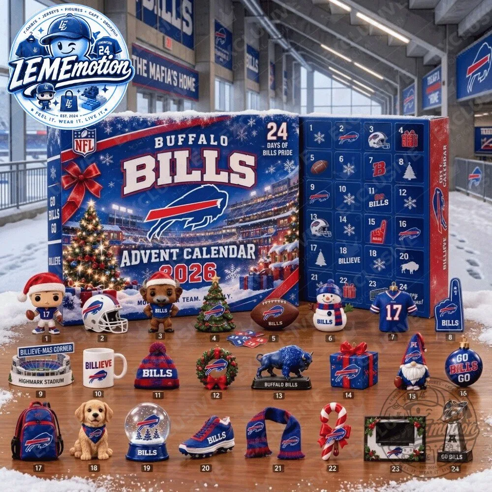 Buffalo Bills Advent Calendar 2026 Special Edition 9 Buffalo Bills Advent Calendar 2026 Special Edition