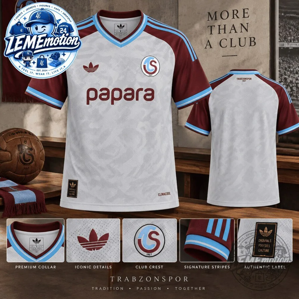 Mo Salah Adidas Originals x Trabzonspor Deplasman Konsept Forma Jersey Shirt 2026 6 Mo Salah Adidas Originals x Trabzonspor Deplasman Konsept Forma Jersey Shirt 2026
