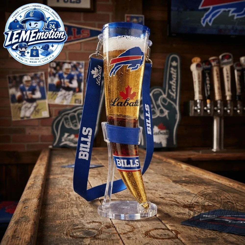Labatt Blue Buffalo Bills Beer Drinking Horn 2026 6 Labatt Blue Buffalo Bills Beer Drinking Horn 2026