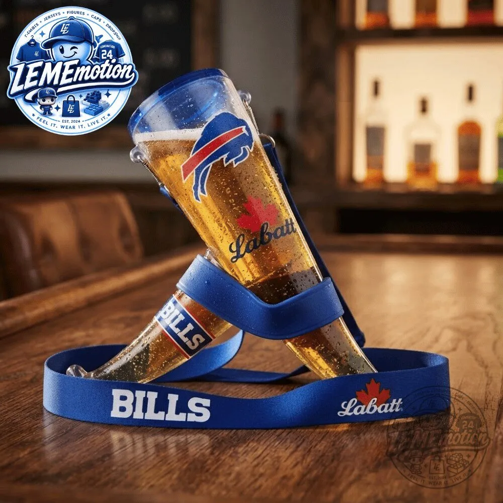 Labatt Blue Buffalo Bills Beer Drinking Horn 2026 8 Labatt Blue Buffalo Bills Beer Drinking Horn 2026