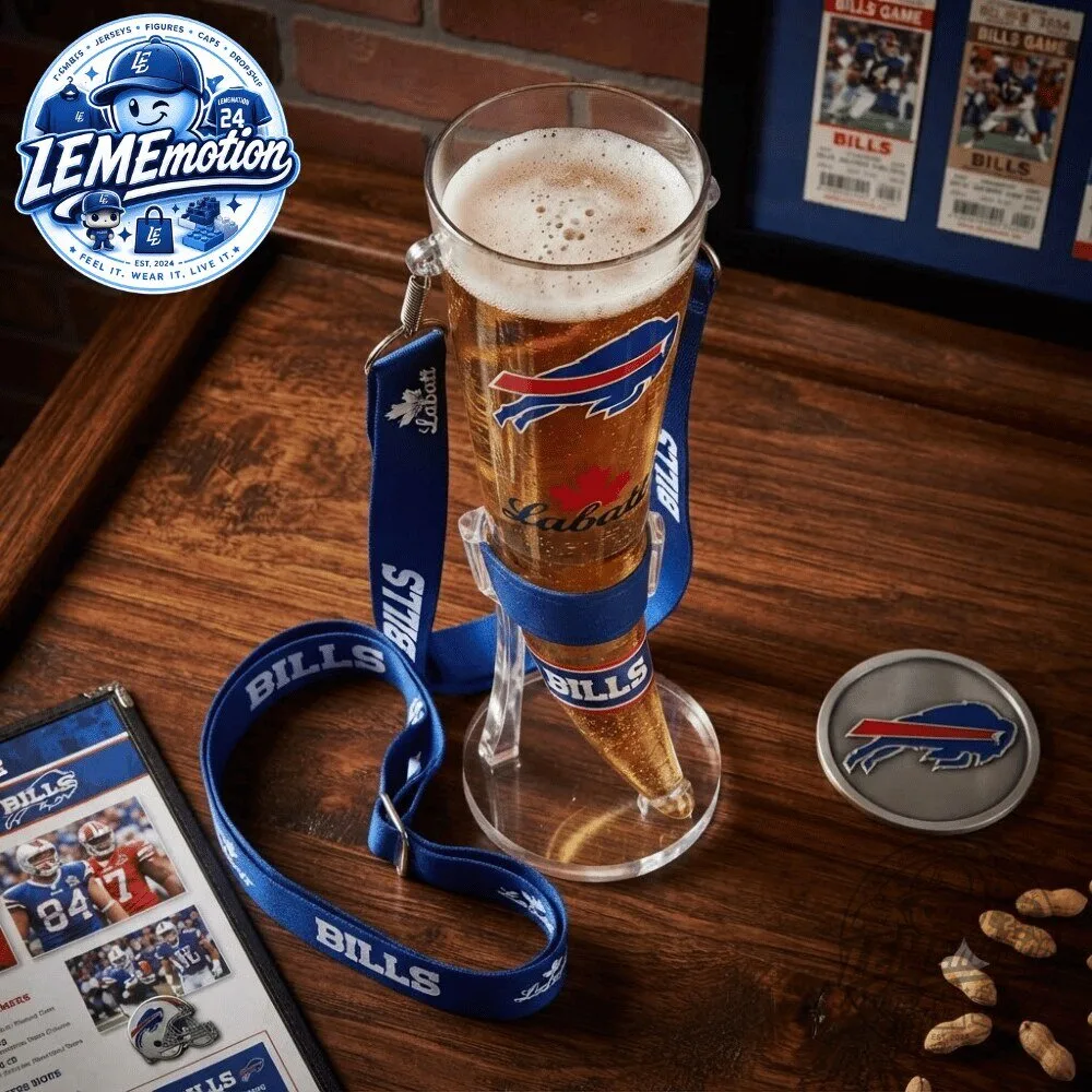 Labatt Blue Buffalo Bills Beer Drinking Horn 2026 9 Labatt Blue Buffalo Bills Beer Drinking Horn 2026