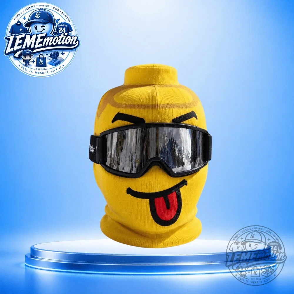 Balaclava Lego Head Ski Mask Tongue Out Face 5 Balaclava Lego Head Ski Mask Tongue Out Face