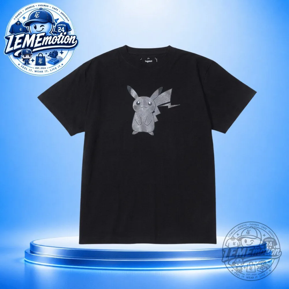 Fragment x Pokemon Thunderbolt Project Pikachu T Shirt