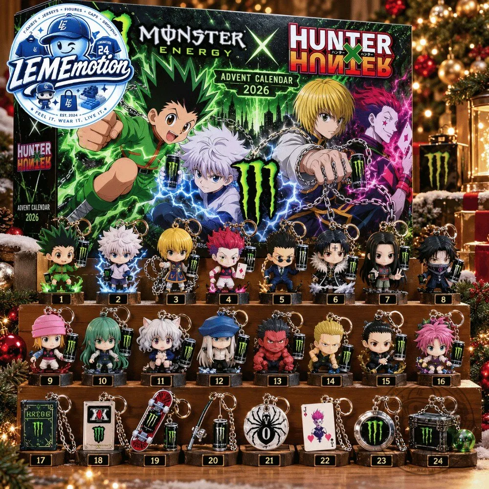 Monster Energy x Hunter x Hunter 2026 Monster With Hunter Advent Calendar