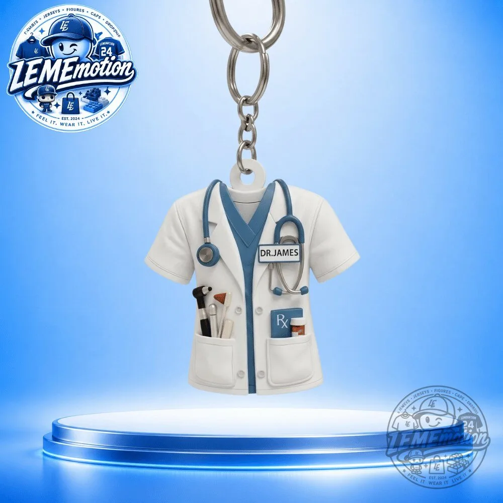 Special Doctor Lab Coat Keychain 2026